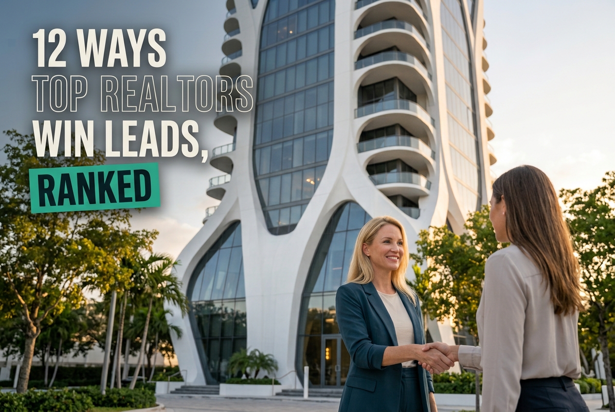 12 Ways Top Miami Realtors Win Leads, Ranked