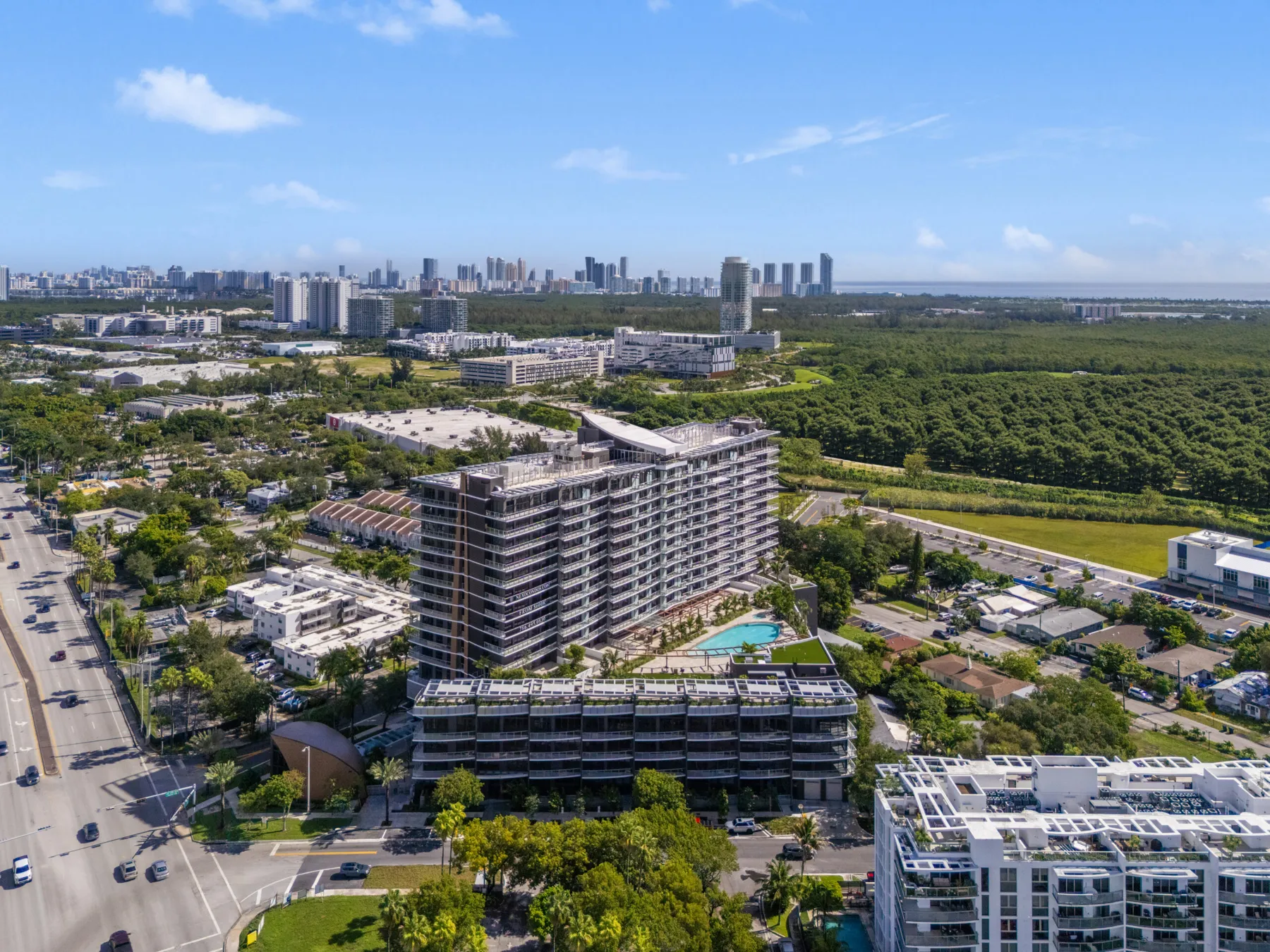 Nexo Residences aerial